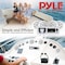 Pyle Pyle Marine Radio Receiver Speaker Set, 12V Bluetooth, Waterproof, 4 Speakers, Remote, White PLMRKT38W - alternate 3